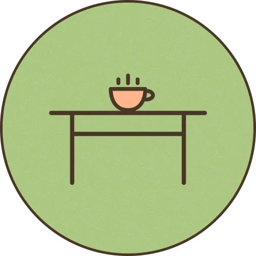 the tea stand icon