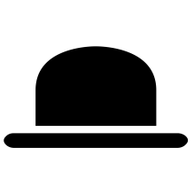 Man in a Bower Hat icon