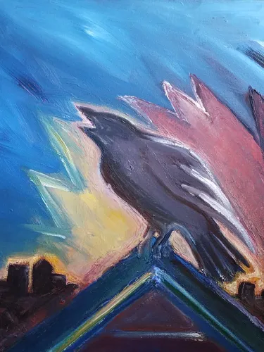 Crow Fire Words icon