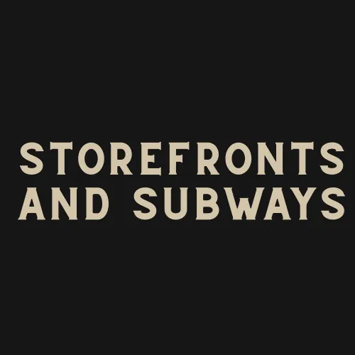 storefronts & subways icon