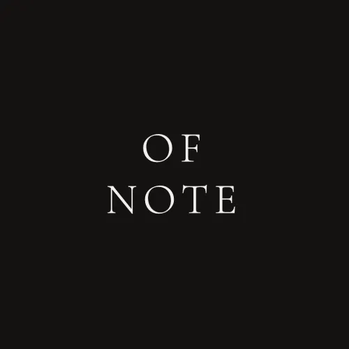 OF NOTE icon