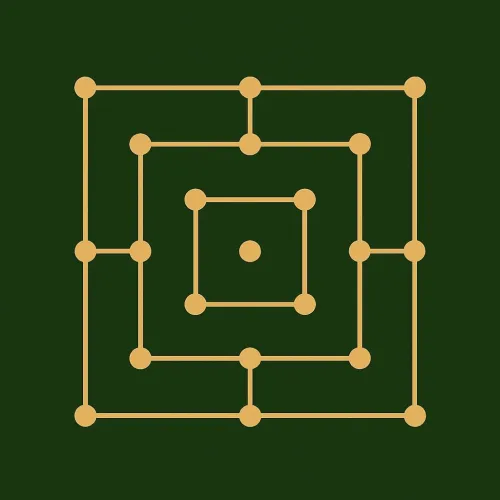 Nine Men's Morris icon