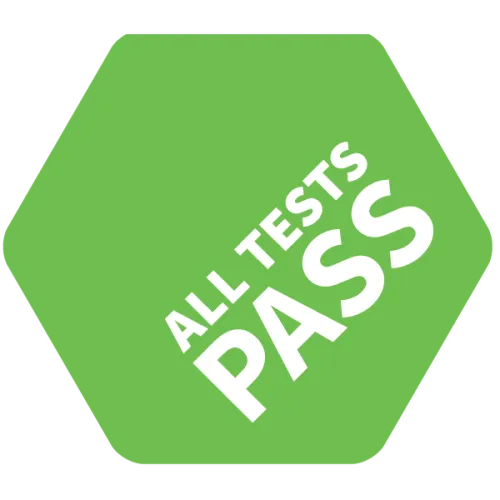 All Tests Pass icon