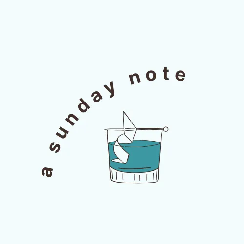 a sunday note icon