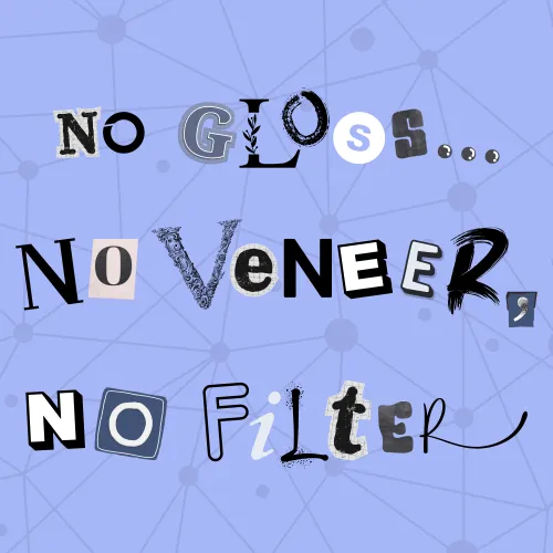 No Gloss; No Veneer, No Filter icon