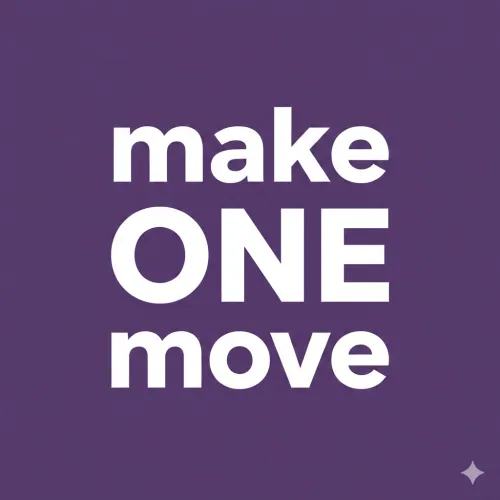 Life Interrupted?  Make ONE Move icon