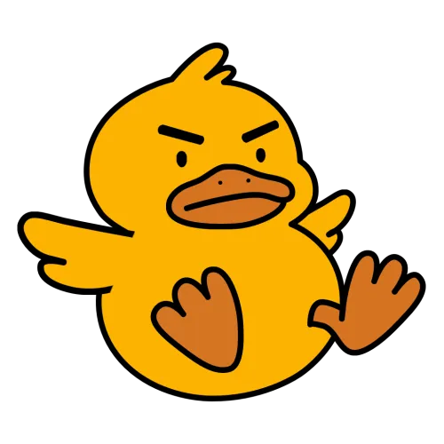 오리무중: 오리가 무중력 icon