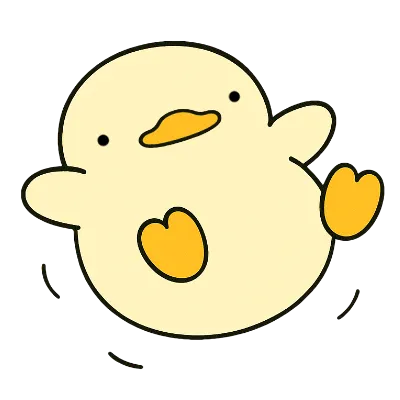 오리무중: 오리가 무중력 icon