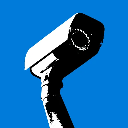 Blue Surveillance icon