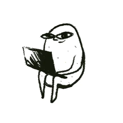 Tech, nomadic lifestyle, and financial independence icon