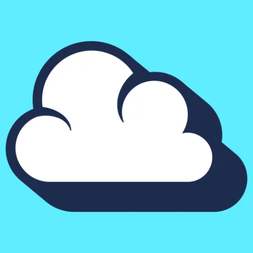 sky made simple icon