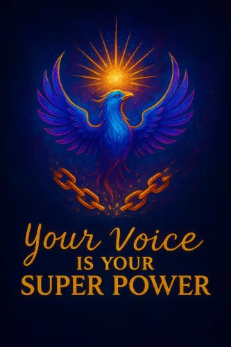Your Voice is a Super Power icon