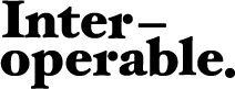 Interoperable. icon