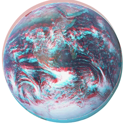 Glitched Earth icon