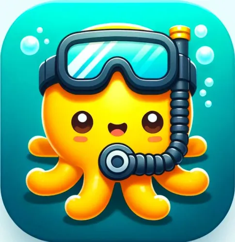 Yellow Octopus icon