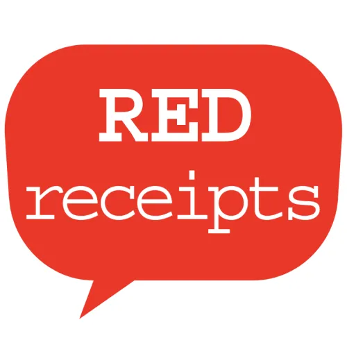 Red Receipts icon