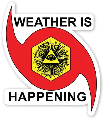 WEATHER IS HAPPENING COMMUNICATION icon