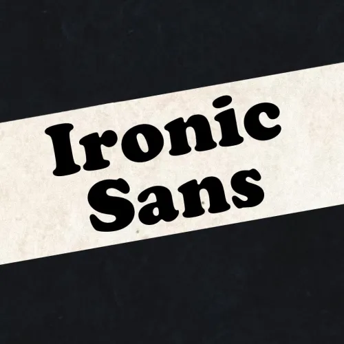 Ironic Sans icon