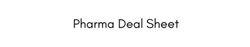 Pharma Deal Sheet icon
