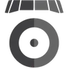 pointy end of the plane icon