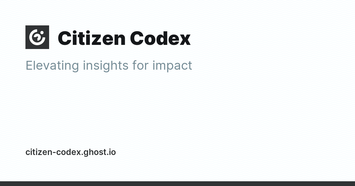 Citizen Codex - Ghost Explore