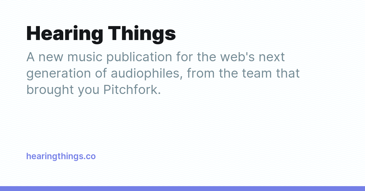 Hearing Things - Ghost Explore