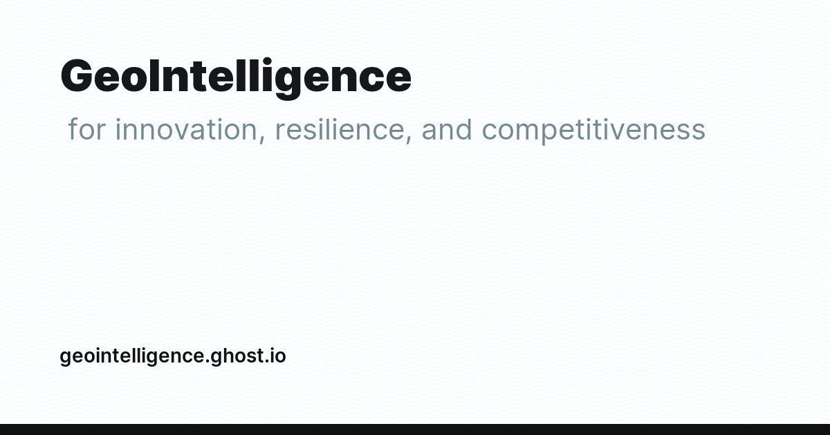 GeoIntelligence - Ghost Explore