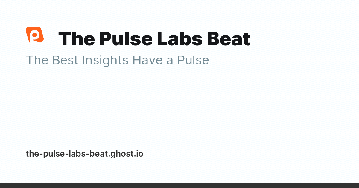 The Pulse Labs Beat - Ghost Explore