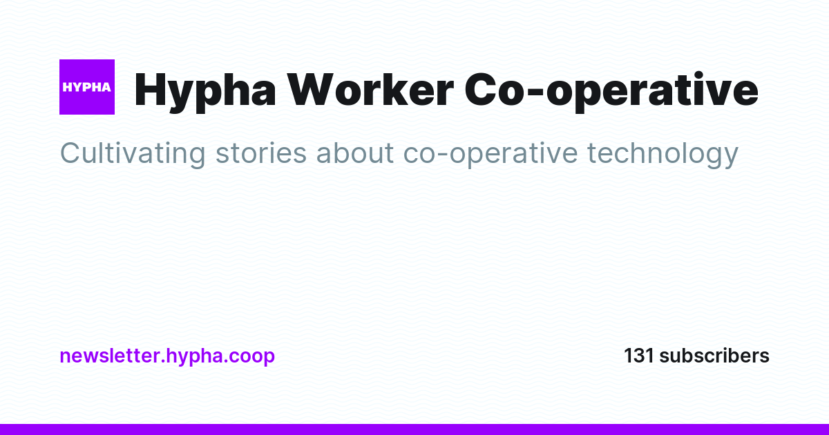 Hypha Worker Co-operative - Ghost Explore