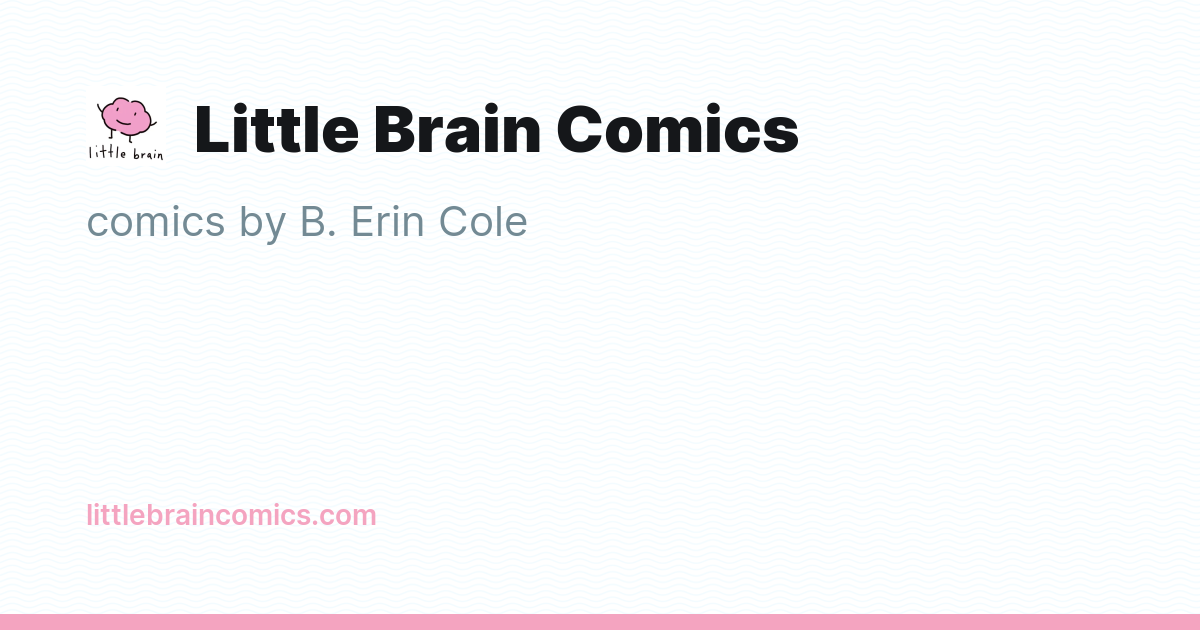 Little Brain Comics - Ghost Explore