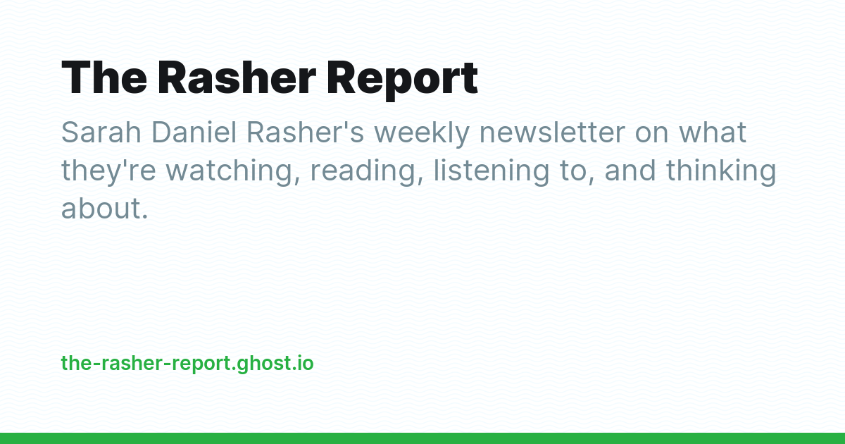The Rasher Report - Ghost Explore