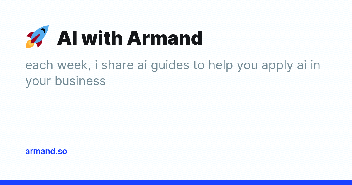 AI with Armand - Ghost Explore