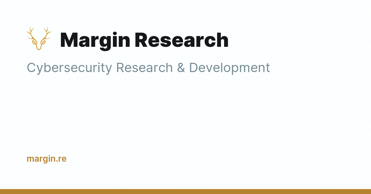 Margin Research - Ghost Explore