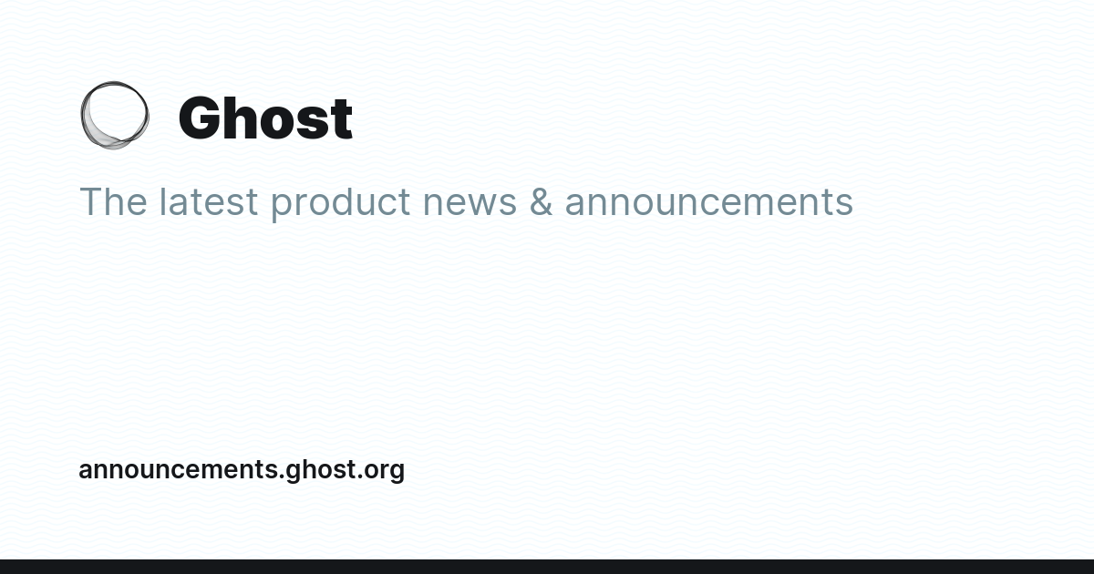 Ghost - Ghost Explore