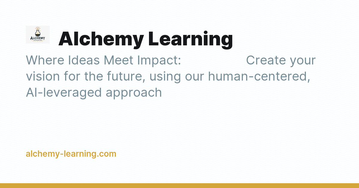 Alchemy Learning - Ghost Explore