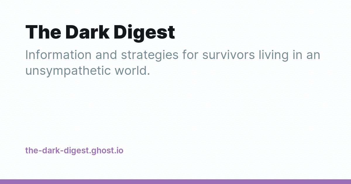 The Dark Digest - Ghost Explore