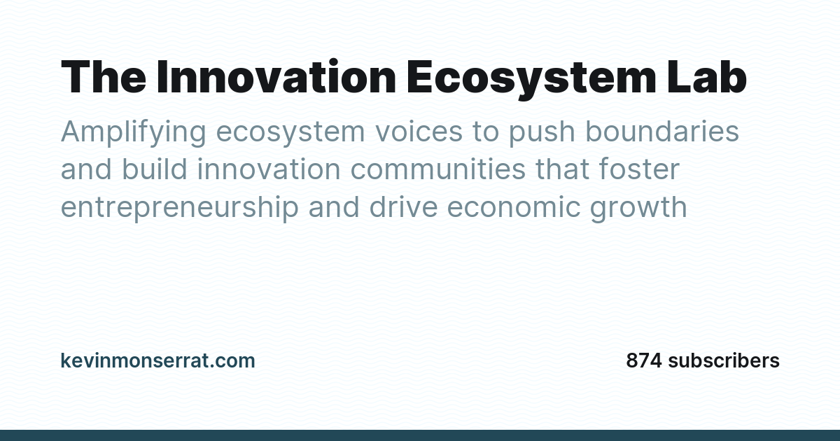 The Innovation Ecosystem Lab - Ghost Explore