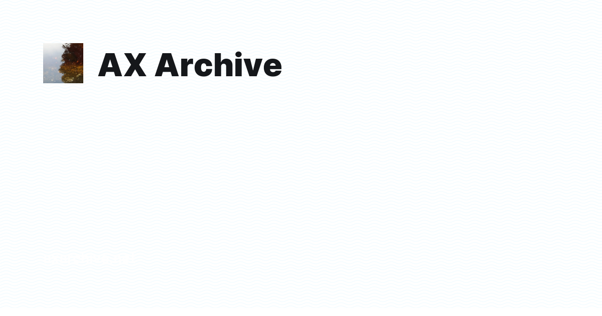 AX Archive - Ghost Explore