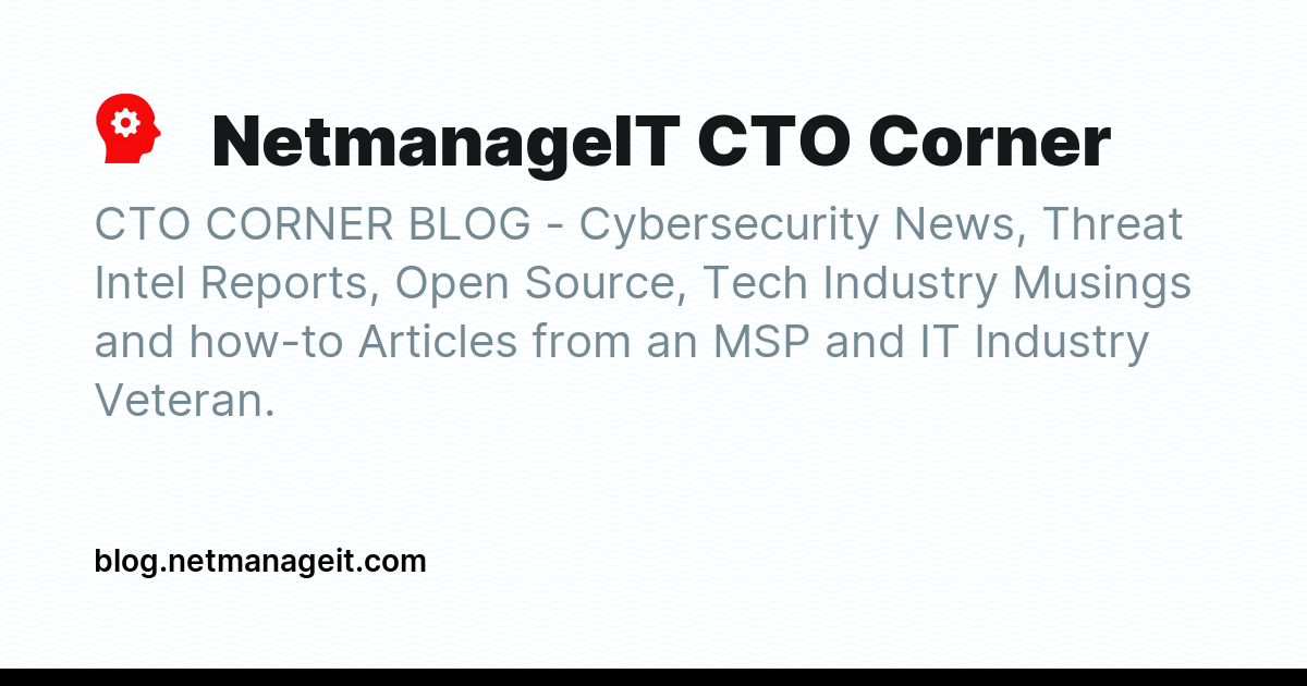 NetmanageIT CTO Corner - Ghost Explore