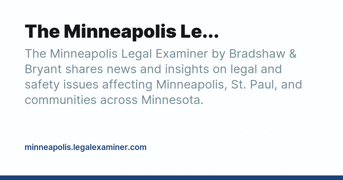The Minneapolis Legal Examiner Ghost Explore