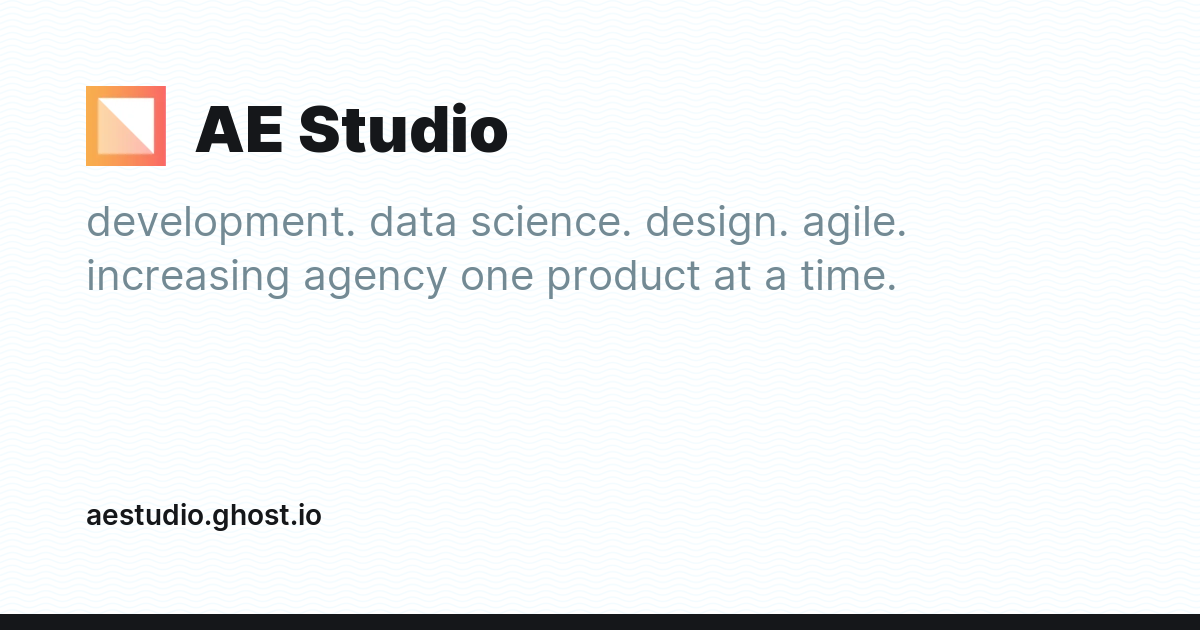AE Studio - Ghost Explore