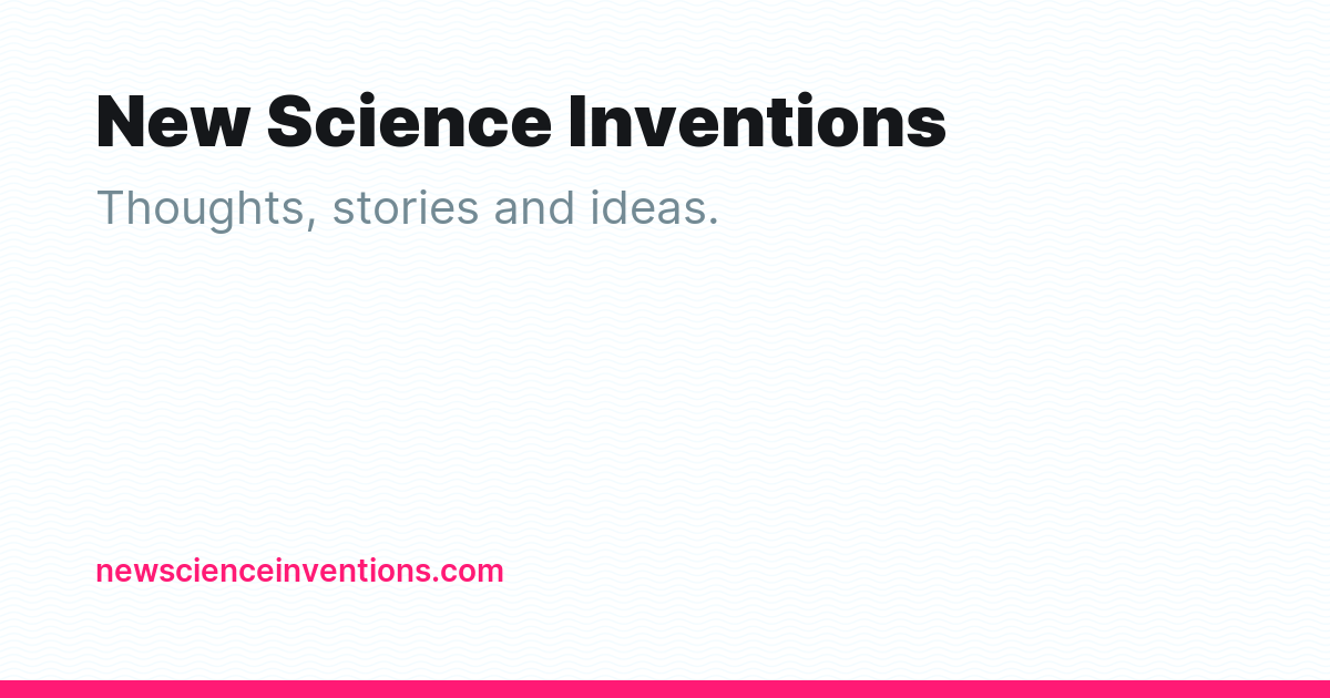New Science Inventions - Ghost Explore