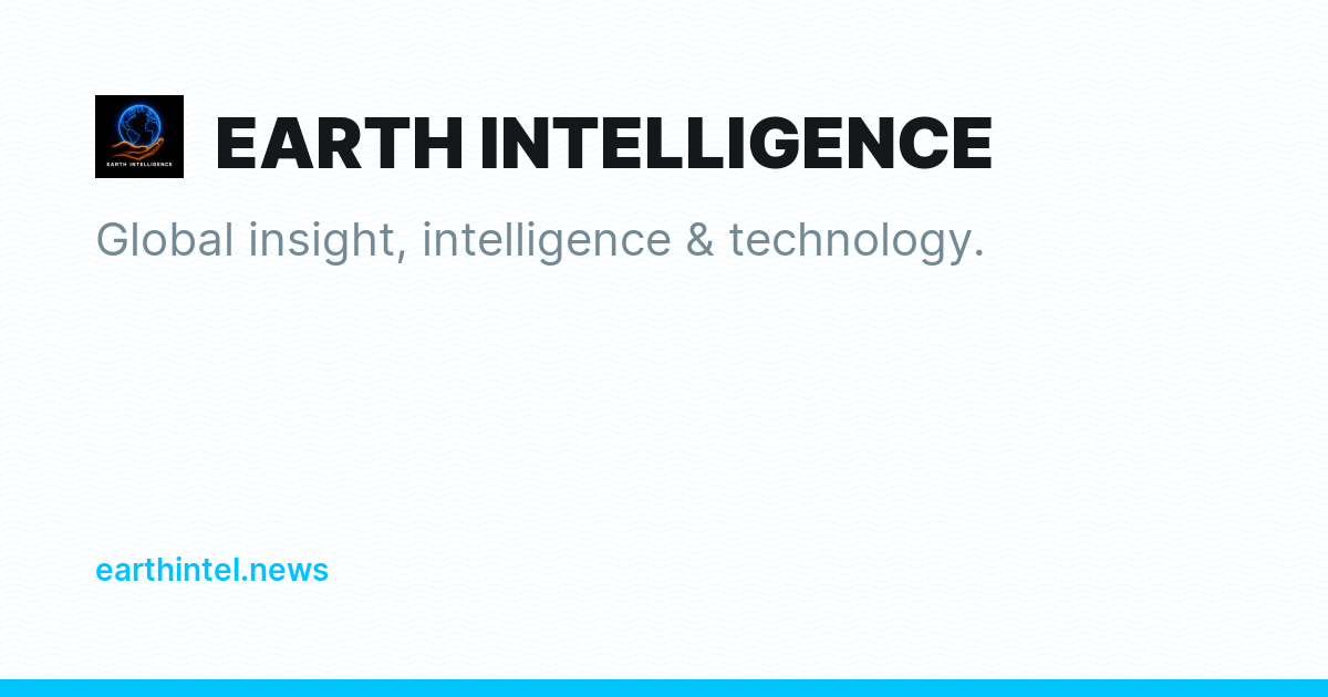 EARTH INTELLIGENCE - Ghost Explore