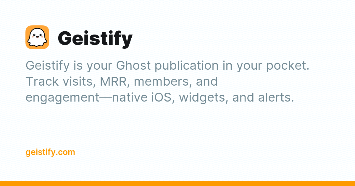 Geistify - Ghost Explore