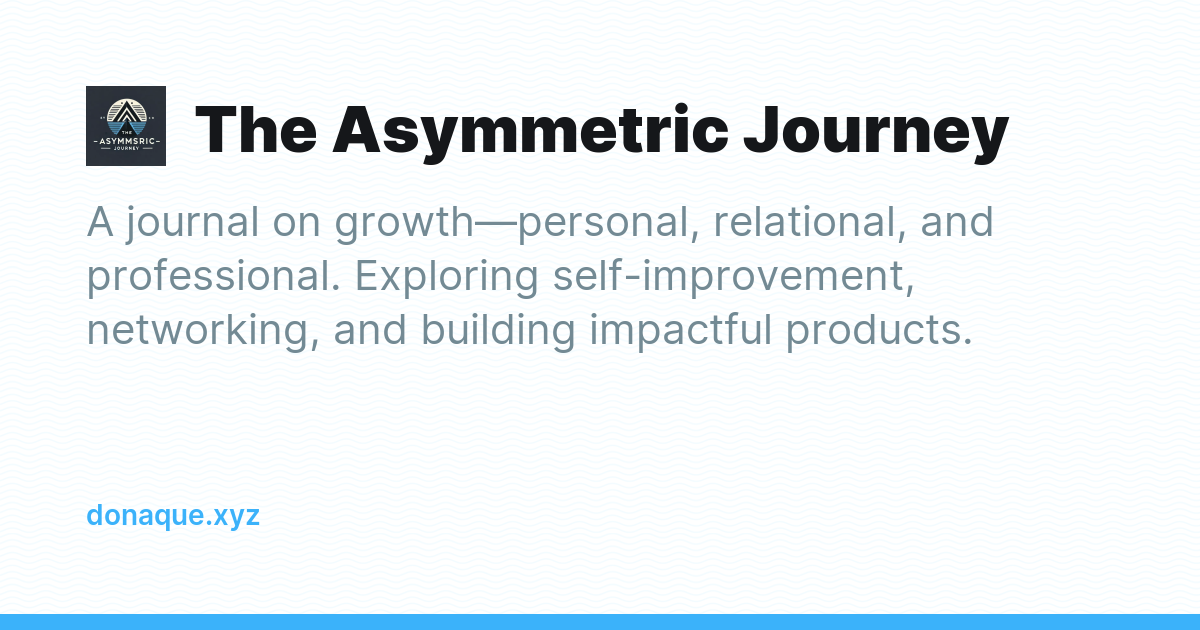The Asymmetric Journey - Ghost Explore