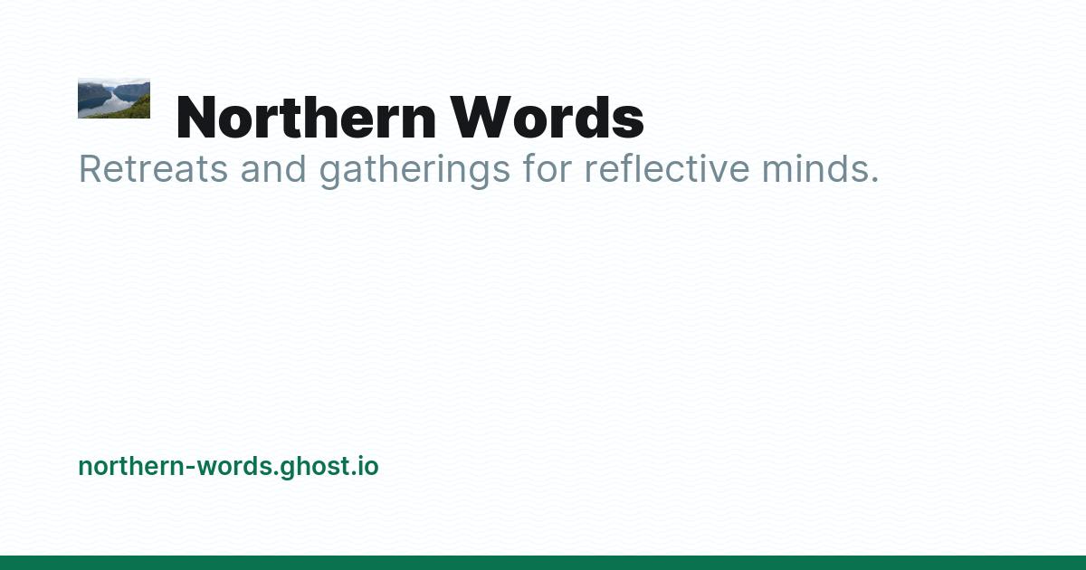 Northern Word Northern Words - Ghost Explore