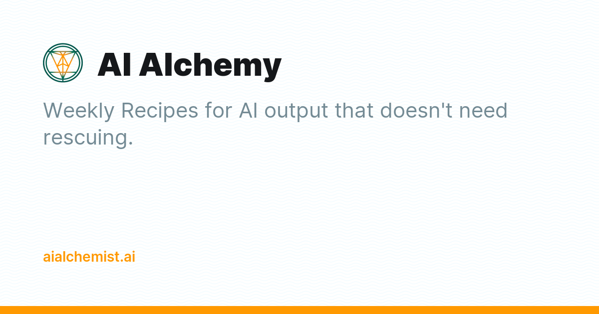 AI Alchemy - Ghost Explore