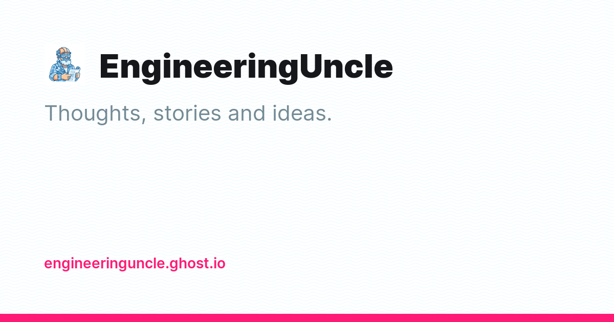 EngineeringUncle - Ghost Explore