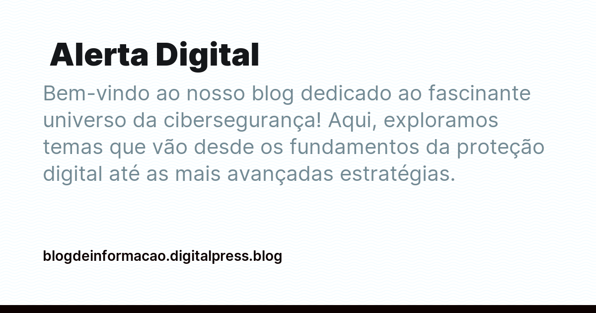 Alerta Digital Alerta Digital - Ghost Explore
