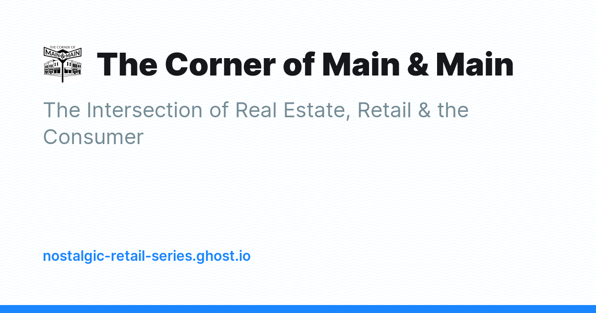 The Corner of Main & Main - Ghost Explore